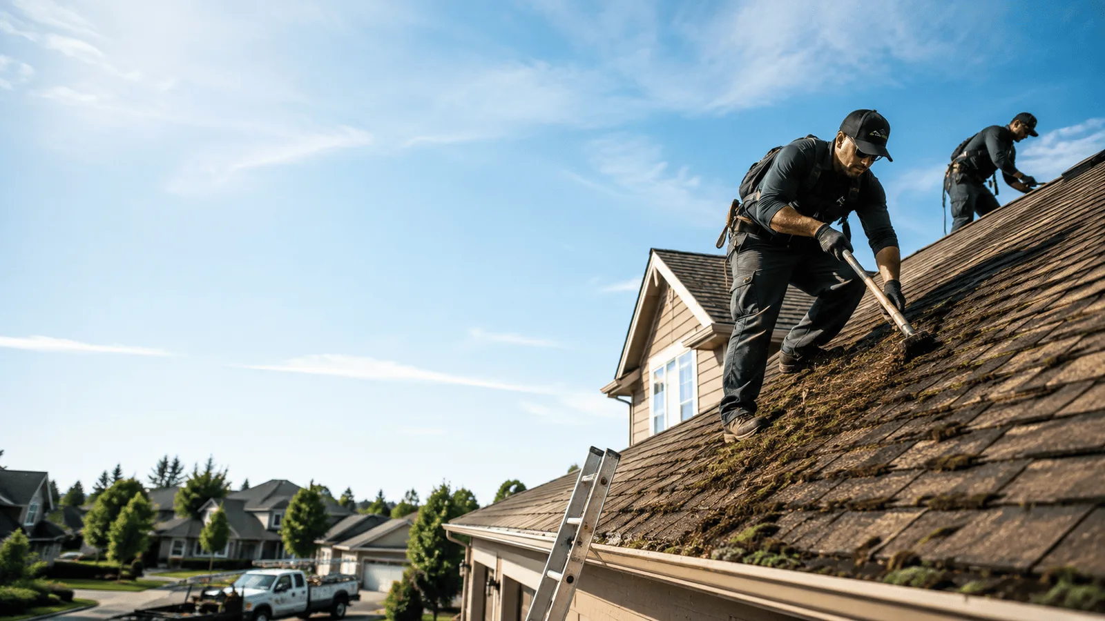 Roof Moss Removal in Branch, MI near me